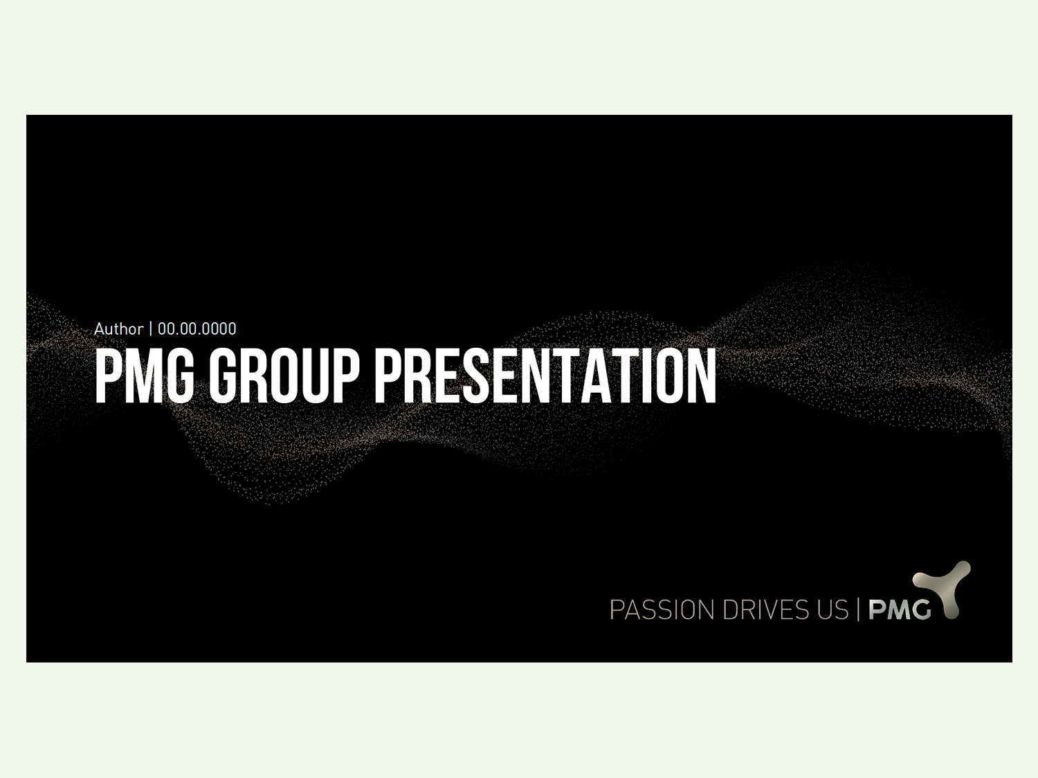 Die neue PMG-Unternehmenspräsentation