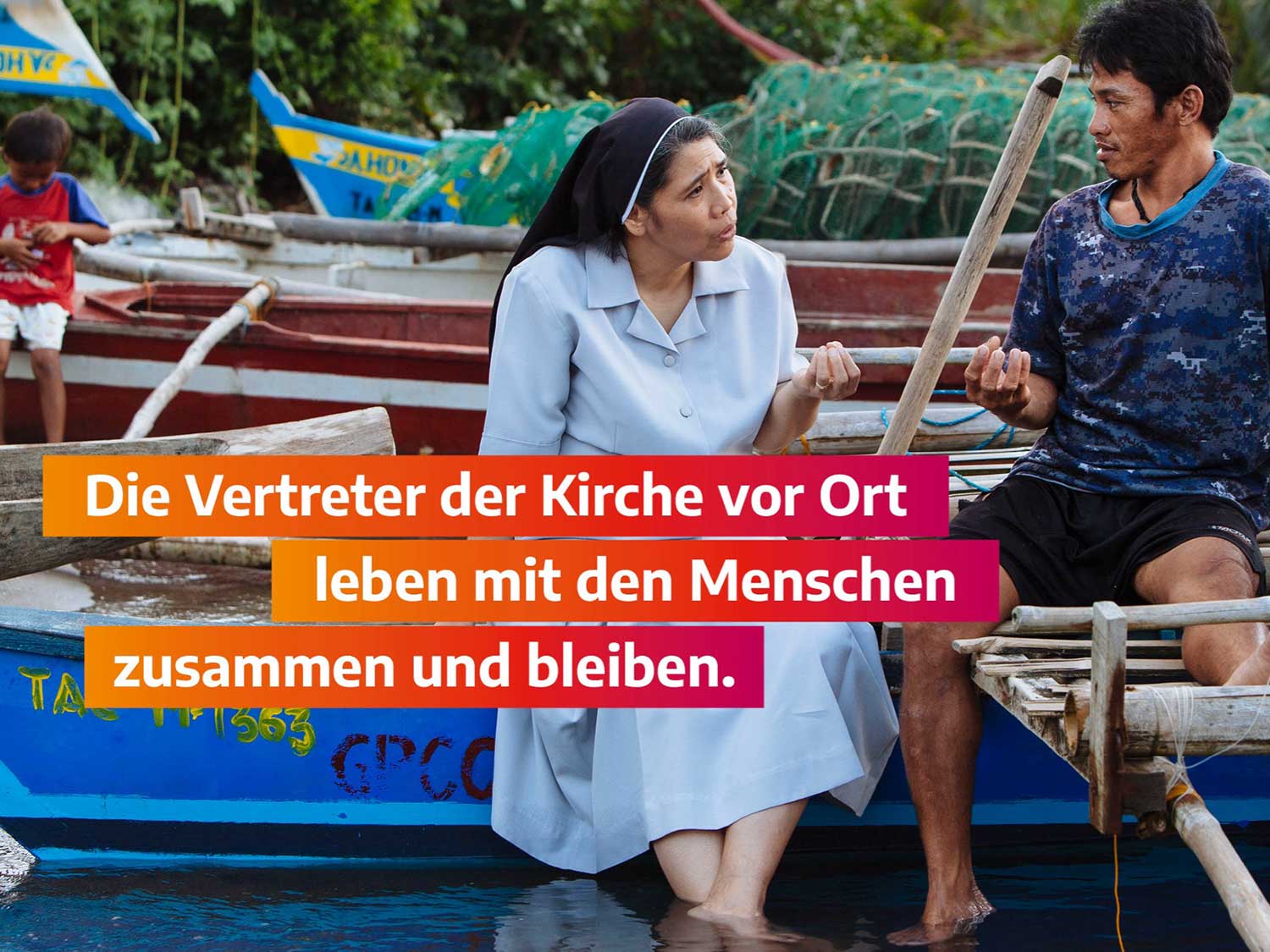 Seiten aus der missio-Imagebroschüre