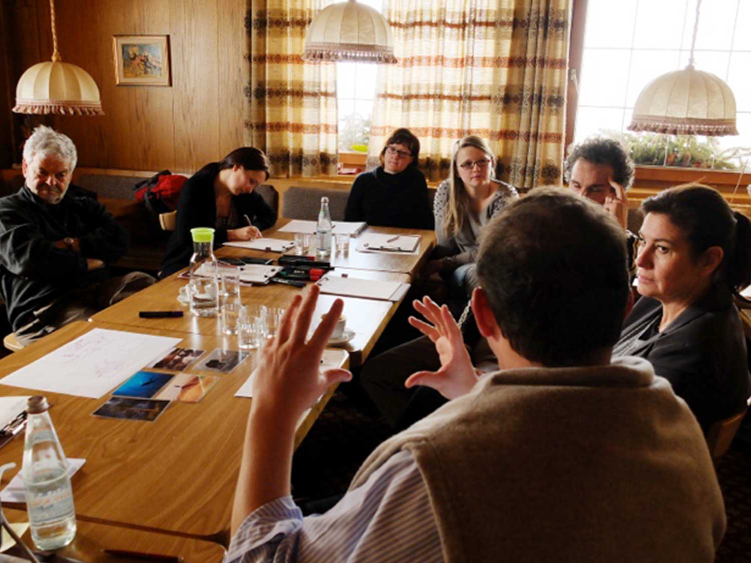 Impressionen aus den Workshops im Vigilius Mountain Resort