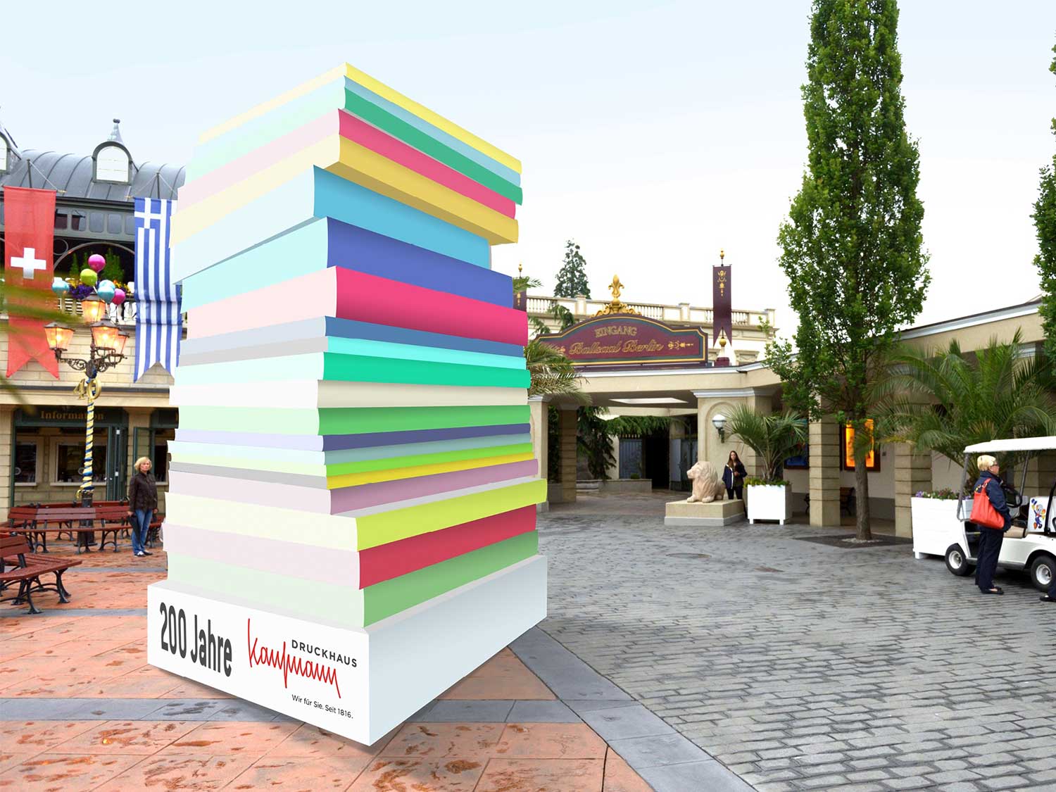 Maßnahmen zum 200. Jubiläum von Druckhaus Kaufmann im Jahr 2015